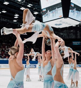 Синхронное фигурное катание. Чемпионат и Первенство России
